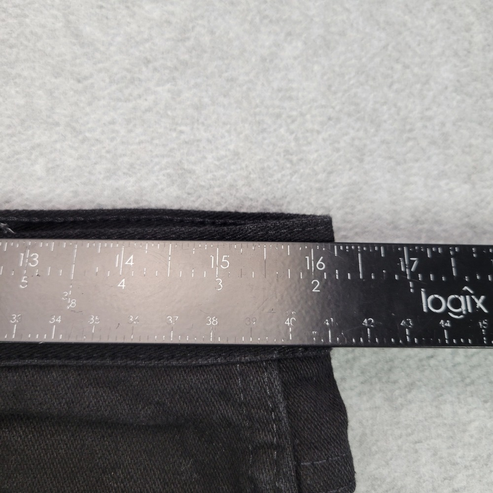 Wrangler Slim Fit Jeans Mens 32x32 Black Silver Edition 933SEWK‎ Straight Leg - Picture 5 of 10
